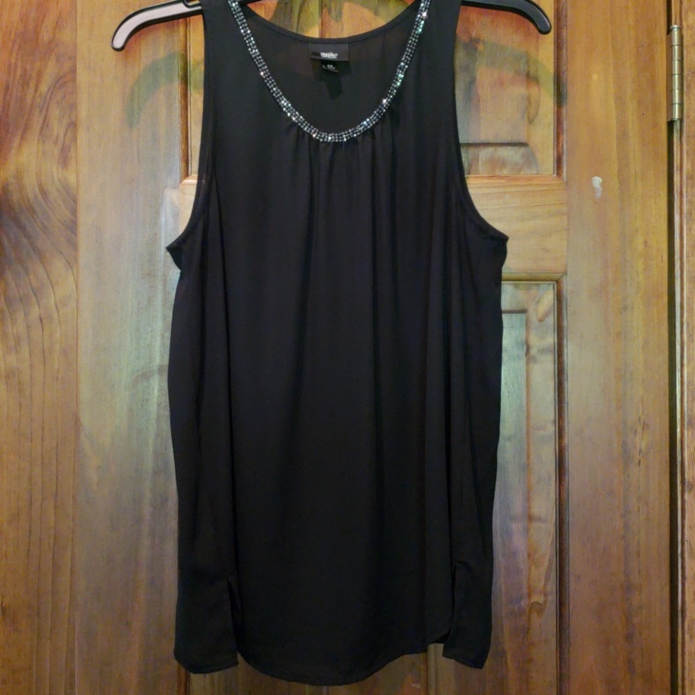 Mossimo rhinestone tank